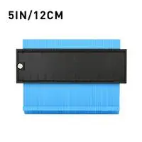 5 inch 12cm Multi-functio Contour Profile Gauge Tiling Laminate Tiles Edge Shaping Wood Measure Ruler Contour Gauge Duplicator 5/6/10 Inch - Цвет: 5 inch 12cm