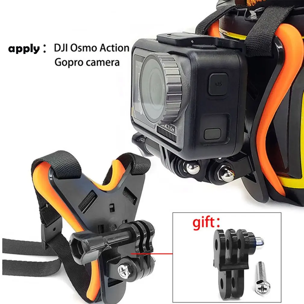 Полный шлем подбородок держатель для GoPro Hero 7 SJCAM мотоциклетный шлем подбородок подставка для Gopro 6/5 аксессуары для камеры
