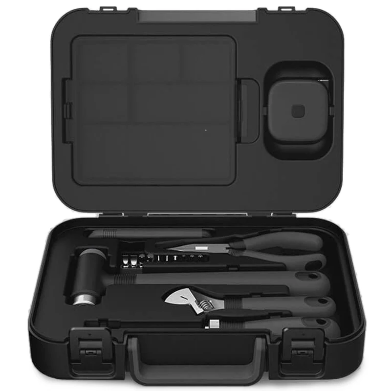 

XIAOMI MIIIW 16Pcs DIY Tool Kit Toolbox General Household Hand Tool with Screwdriver Wrench Hammer Tape Plier Knife ToolBox #3