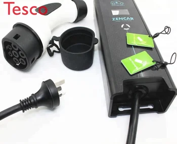 

type 1 ev plug level 2 ev home charger evse charger with BS plug
