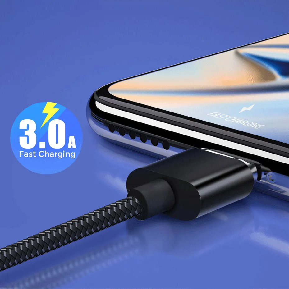 Магнитный кабель Micro usb type-C для samsung, Магнитный зарядный кабель Micro USB для iphone, кабели для зарядки мобильных телефонов