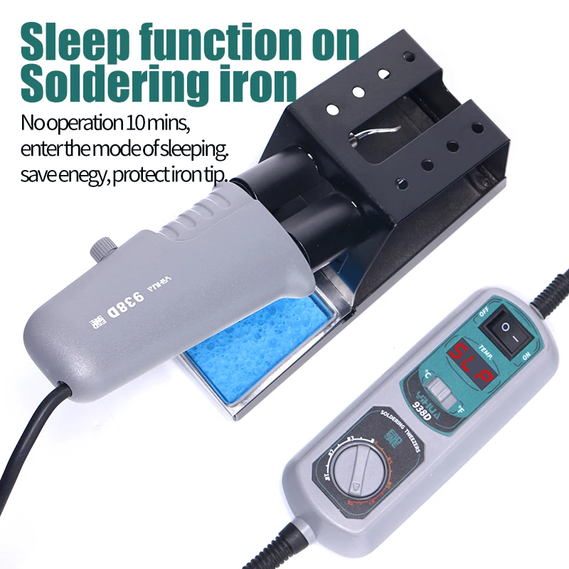 YIHUA 938D Hot Tweezers Mini Lötstation Soldering Station 220V For BGA SMD