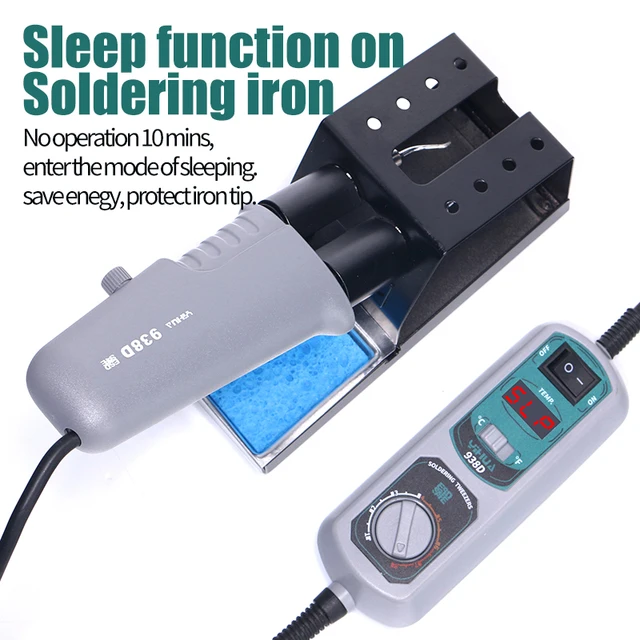 YIHUA 938D Hot Tweezers Soldering Station SMD 5