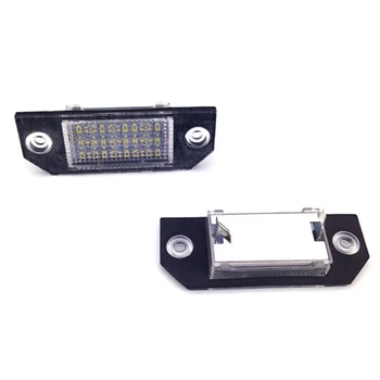 

2PCS LED Rear Number License Plate Tag Light For Cars Ford Focus C-MAX MK2 03-08