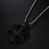 Pan God Skull Necklace Fashion Vintage Women Men Pentagram Goat Head Pendant Chain Unisex Luck Alloy Retro Necklace Jewelry ► Photo 2/6