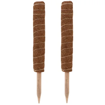 

2pcs Moss Poles Practical Premium Coir Moss Sticks for Climbing Plants
