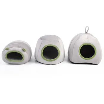 

Pet Cage for Hamster Accessories Pet Bed Mouse Cotton House Small Animal Nest Winter Warm Sleeping Pet Bed Pet Mat Supplies