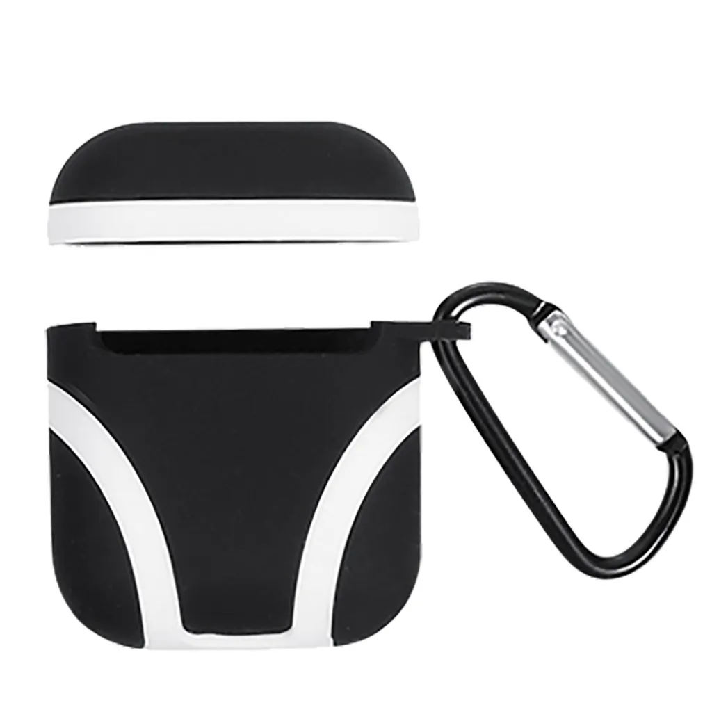 Earphone Case For Apple AirPods 2 Silicone Cover Wireless Bluetooth Headphone for Air Pods Case Protective For AirPods 103#B