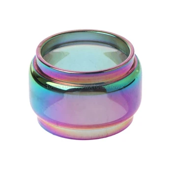 

Replaced Rainbow Color Pyrex Glass Tube Glass Tank for Merlin Mini RTA Atomizer O18 19 Dropship