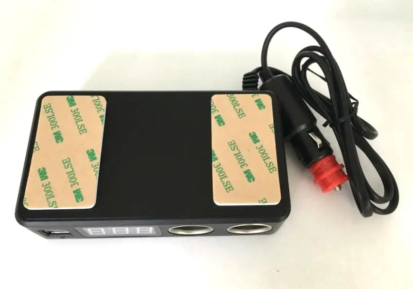 C20 автомобильное наблюдение прикуриватель автомобильный gps-аксессуары 2 usb порта 3.1A выход Автомобильное зарядное устройство адаптер gps трекер для автомобиля