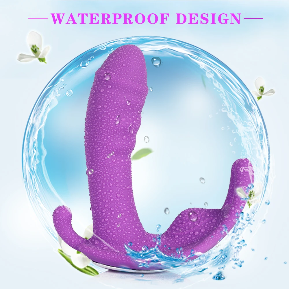 Wearable Butterfly Anal Vibrator With Wireless Remote Control_voghion.com