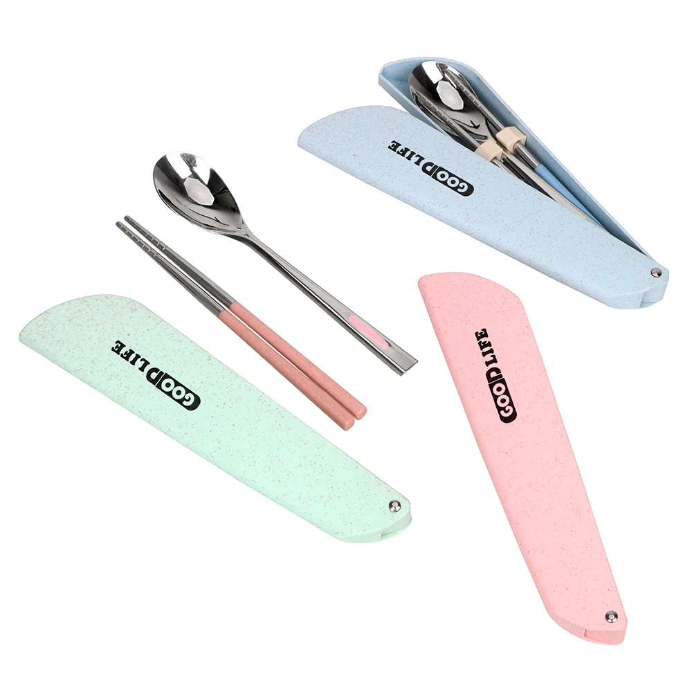 NICEYARD Dinnerware Set Stainless Steel Chopsticks and Spoon Cooking Tools Tableware Kitchen Accessories