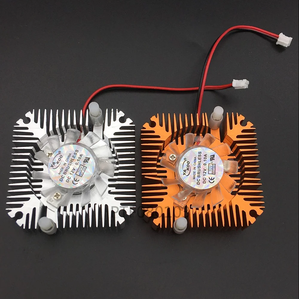 Aluminum Heatsink with fan for 5W/10W High Power LED light Cooling Cooler DC12V блок питания cooler master power supply mwe bronze 700w atx 120mm 8xsata 4xpci e 6 2 apfc 80 bronze mpe 7001 acaab eu