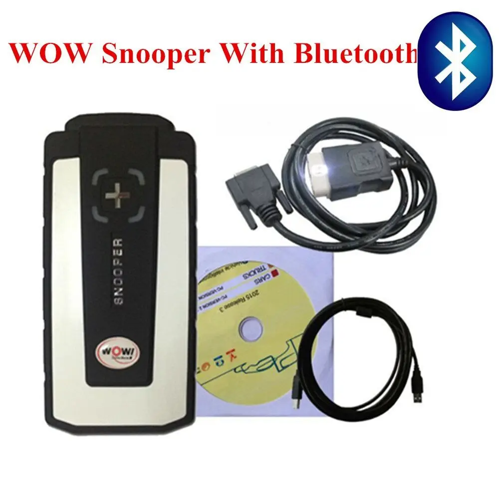 

2020 high quality WOW SNOOPER TCS CDP 150E Bluetooth DS V5.008 V2015.3 V2016.1 wow snooper Multi-language New Case free shipping