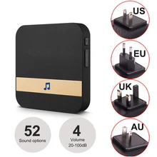 HISMAHO WIFI Doorbell Video Door Intercom 720P HD Wireless Smart Home IP Door Bell Camera Security Alarm IR Night Vision