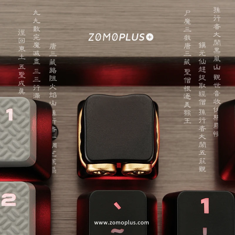 keycap teclado mecânico keycap macaco rei keycap