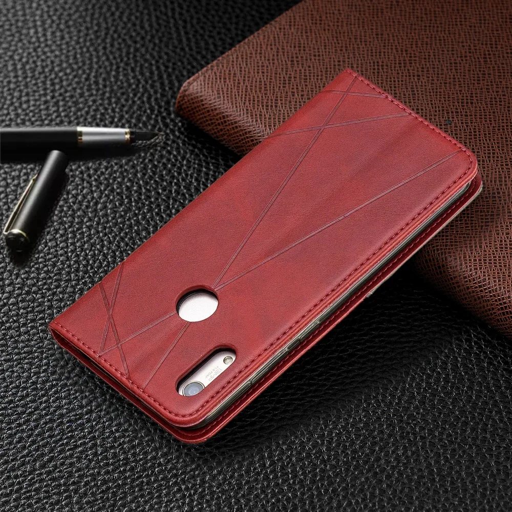 Flip Case For Huawei Y5 Y6 Pro Y7 Prime Y9 Prime Honor 7A Pro 7C 8A 8S 9X 10i Lite PU Leather Wallet Cover Coque Case
