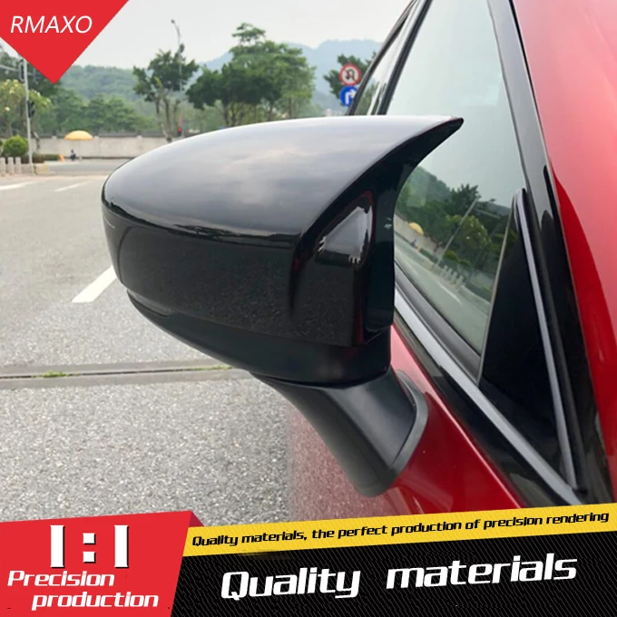 For Mazda 6 Atenza 2020 Back Mirror Covers Reversing mirror case cover Look ABS 2PCS Cover paste Side | Автомобили и мотоциклы