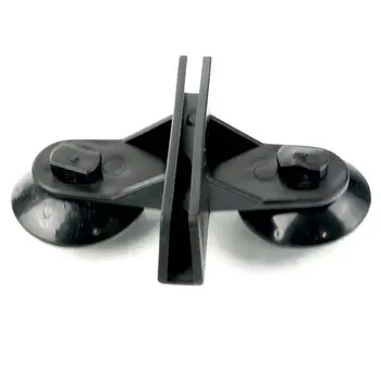 

Aquarium Fish Tank Plastic Sucker Clip Divider Sheet Holder Black 10 pcs