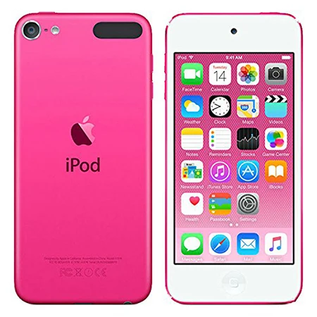 Pink Используется Apple Ipod Touch 6 MP3/4 4,0 дюйма сенсорный экран Встроенные колонки 16/32/64/128 ГБ воспроизведение музыки видео с FM Электронная книга - Цвет: Pink
