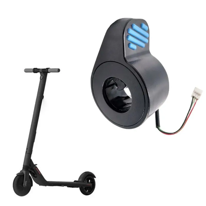 

ABS Durable Electric Scooter Parts For Ninebot ES1/ES2/ES3/ES4 Easy Install Finger Throttle Accessories Black Ebike Replacement