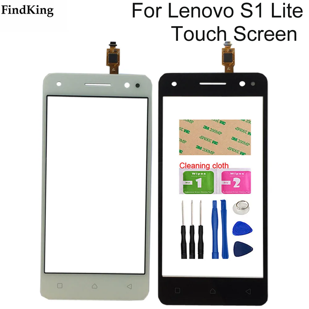 Мобильный сенсорный экран для Lenovo S1 Lite стекло дигитайзер панель внешняя Передняя