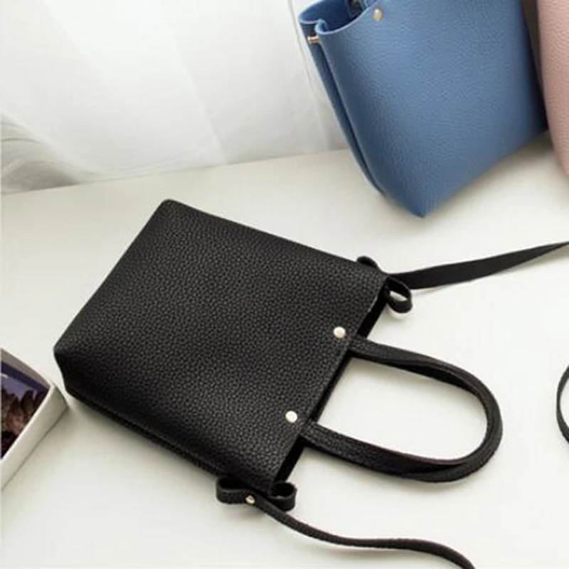 Женская сумка из искусственной кожи женская модная простая Высококачественная