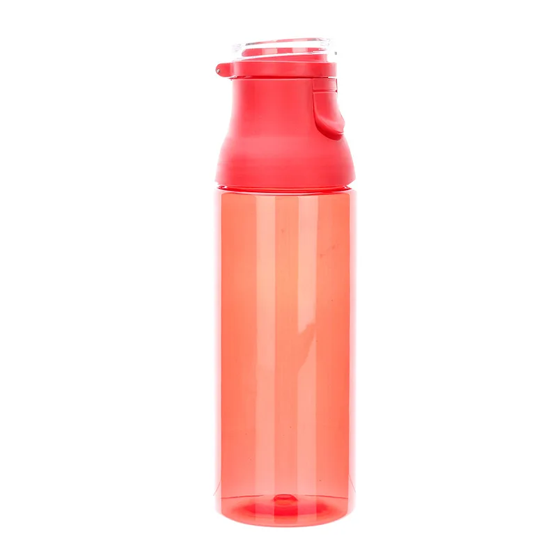 

700ml Snap HoY Plastic Water Bottle One-Handed Open Cover Single Layer Sports Water Bottle Logo