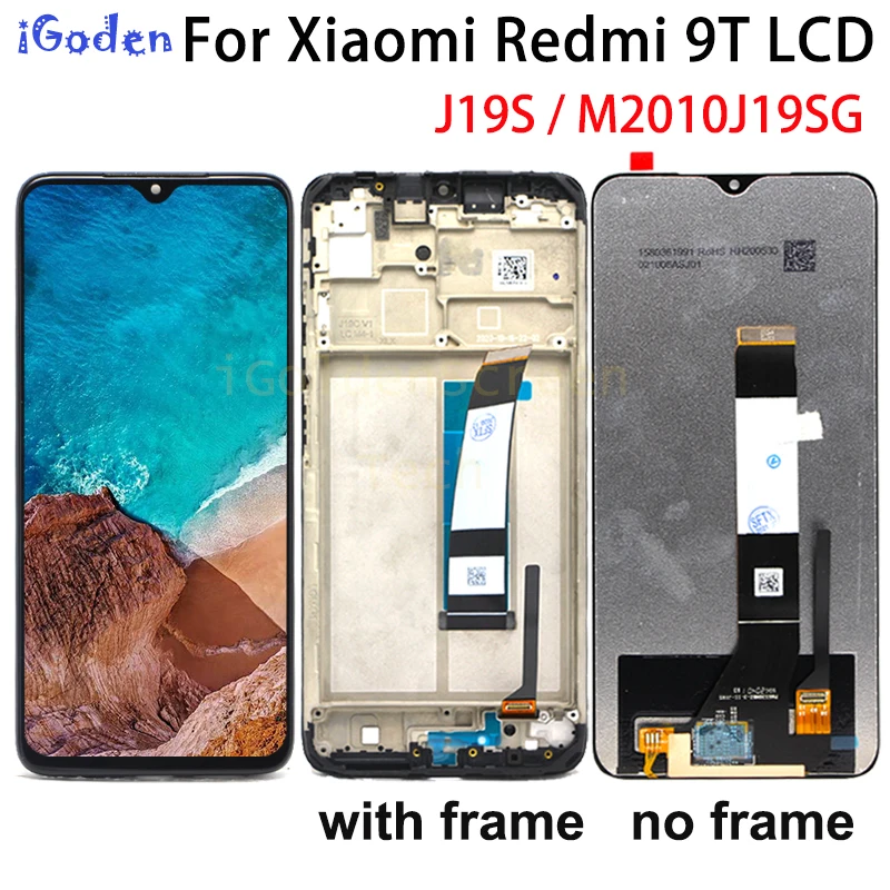 original-for-redmi-9t-lcd-display-touch-screen-panel-digitizer-assembly