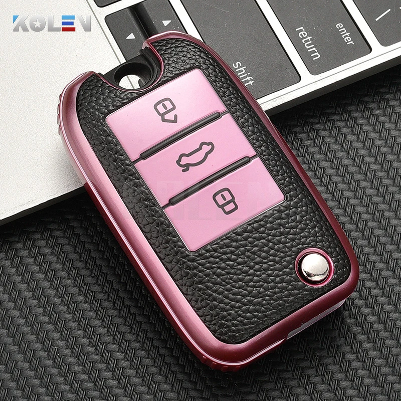 Cover chiave telecomando per MG MG6 ZS i6 EV EZS HS EHS per Roewe RX3 RX5 RX8 i5 i6 ERX5 2017 - H3d8d311b427944de81285bb11bf753e7s