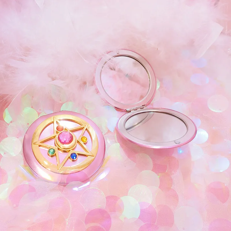 Косплей Sailor Moon Tsukino Usagi Periphery трансформирующееся зеркало лунный свет серия памяти персональное девушка портативное зеркало для макияжа