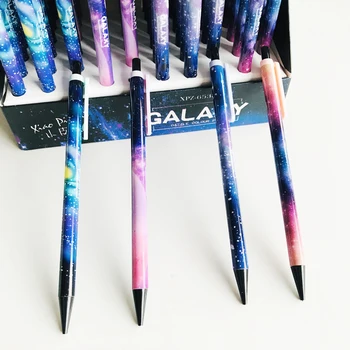 

3X Cute Fantasy Galaxy Starry Sky Mechanical Pencils School Office Supply Student Stationery Press Automatic Pencil 0.5mm