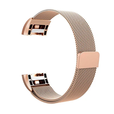 Для Milanese Loop forfitbit Charge 2 ремешок сменный наручный браслет из нержавеющей стали для FitBit Charge2 умные часы маленькие - Цвет: A