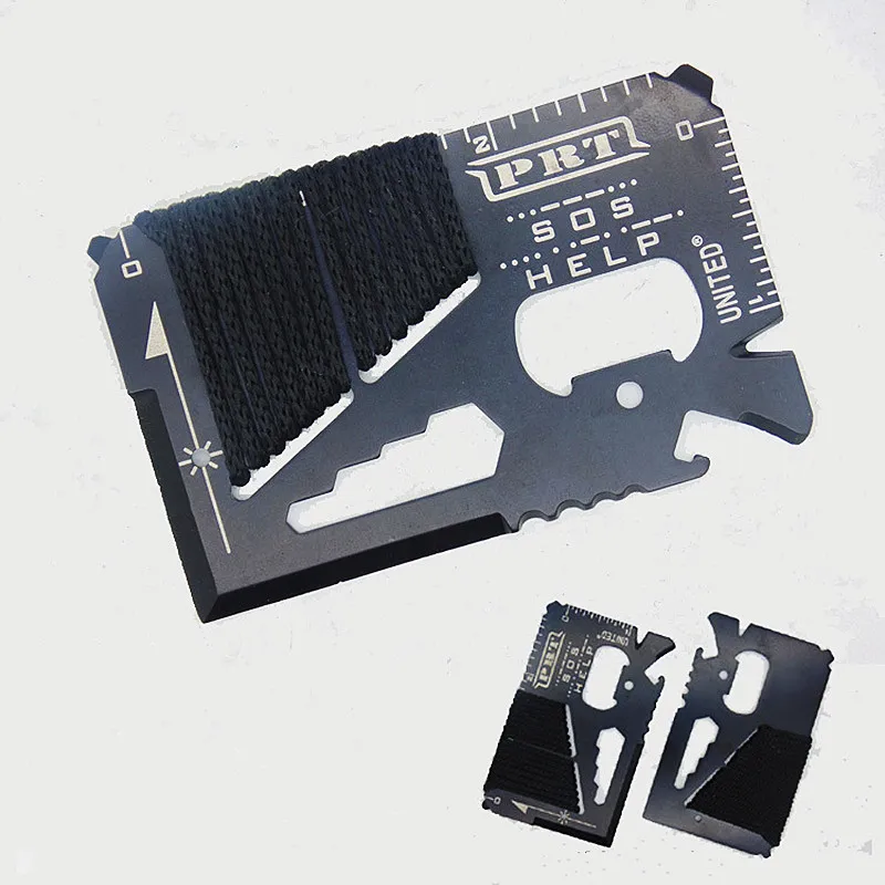 EDC Multifunctional Army Knife Card Tool Cutter Stainless Steel Screw Multi-purpose Outdoor Tools | Спорт и развлечения