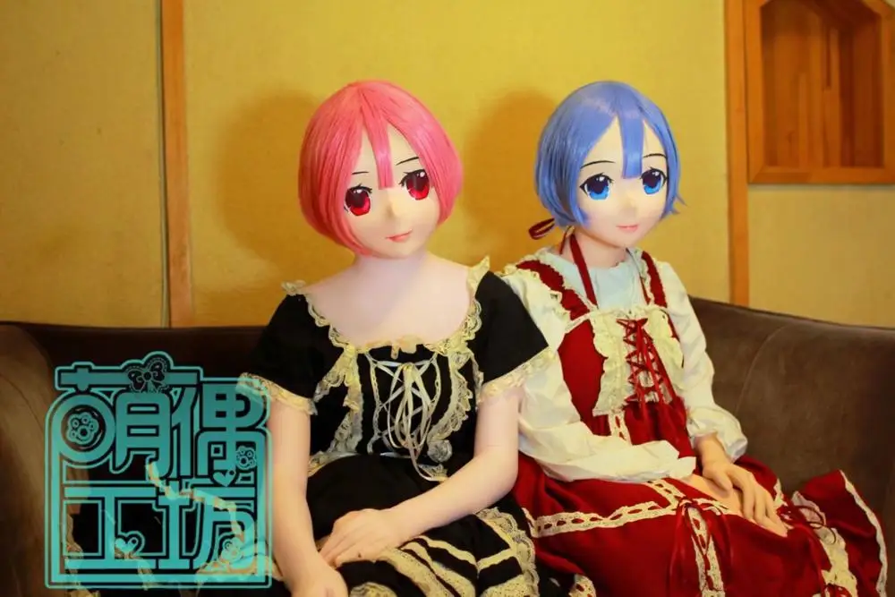 NEW-16) BJD Кигуруми для транссексуалов, Красота макияж Косплэй силиконовая маска Аниме Kigurumi маски резиновые секс куклы