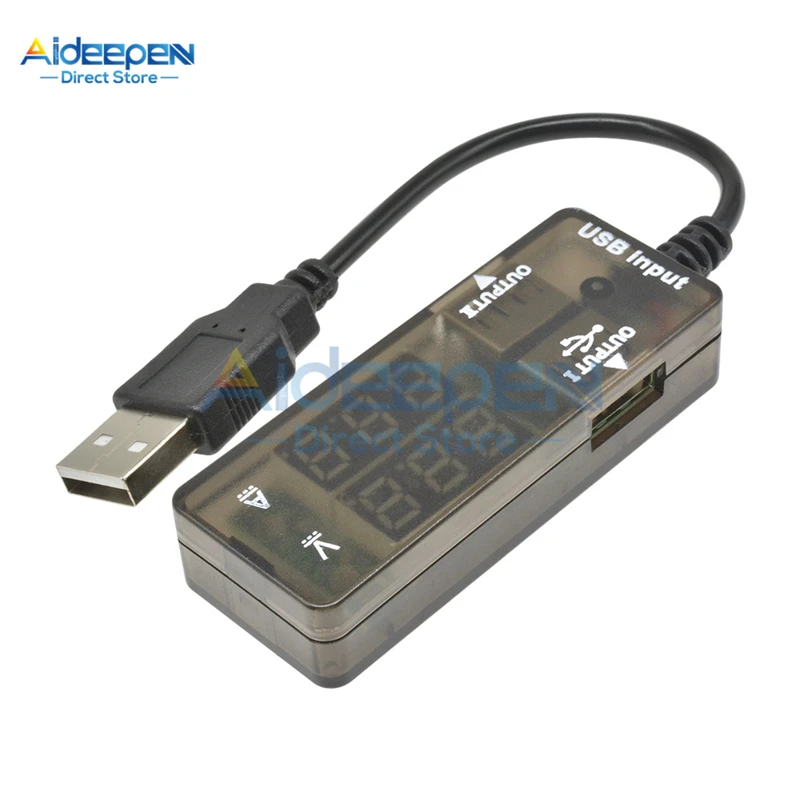 USB тестер, цифровой измеритель напряжения, измеритель тока, детектор, Мобильная мощность, мини 0,28 дюйма, вольтметр, амперметр, usb-зарядное устройство, доктор