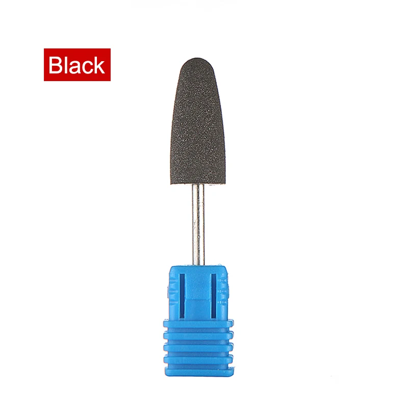 Rubber Silicone Nail Drill Bit Cuticle Remove Polishing Buffer Bits Manicure Pedicure Nail Art Tool JS11