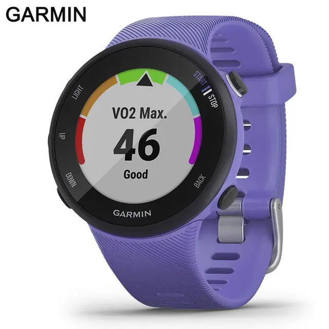 GPS Garmin Forerunner 45s, 39MM Easy to Use GPS Running Watch with 