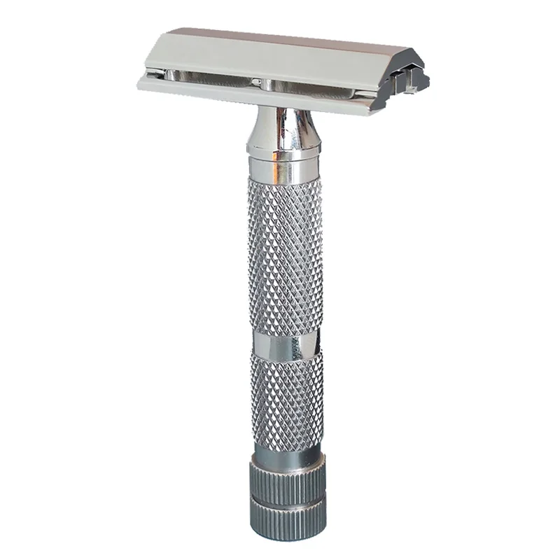 цена Dscosmetic S9  parallel head 316L stainless steel double edge safety razor