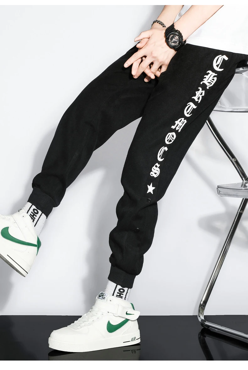 yoga harem pants 2021 Young Students' Casual Trousers Men'S Spring And Autumn Fashion Korean Version Popular Leggings 9-Point Pants Boy harem pants