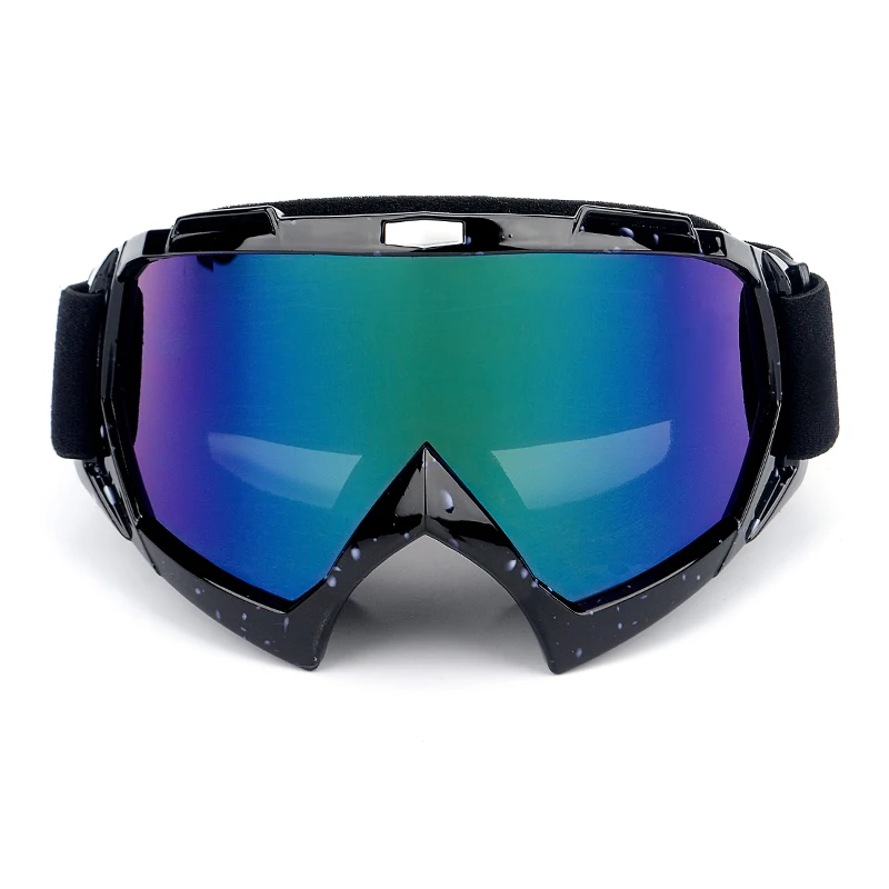 Лыжные спортивные очки для сноуборда, маска, зимние солнцезащитные очки для снегохода, защита от ветра, УФ излучения, дорожные очки, новинка - Цвет: 34