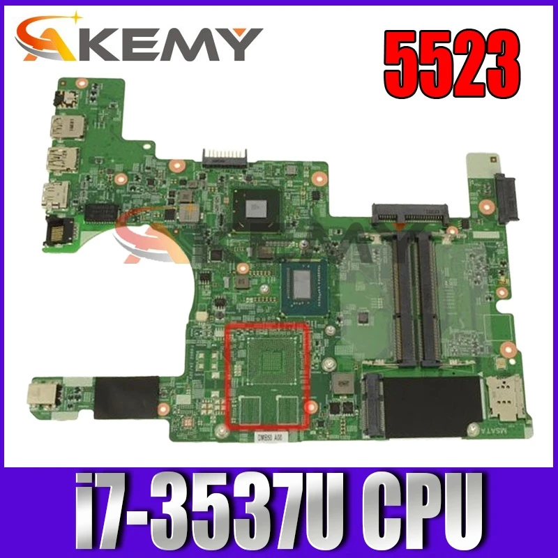 100% working For Dell inspiron 5523 motherboard CN-01024G 01024G 1024G i7-3537U DMB50 11307-1 mainboard tested ok | Компьютеры и офис