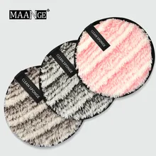 Очищающие Салфетки для лица плюшевые пуфы для снятия макияжа полотенце очиститель для лица плюшевые очищающие тканевые подушечки основа для лица Aug