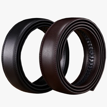

3.0cm 3.5cm Width Genuine Leather Belt No Buckle Designer Belts Men High Quality Leather Strap For Automatic Buckle