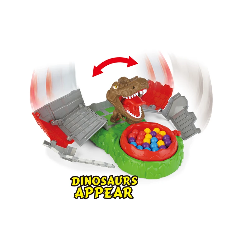 New Family Friend Surprise Board Game Toy Eating Bean Caution Dinosaur With Interactive Design