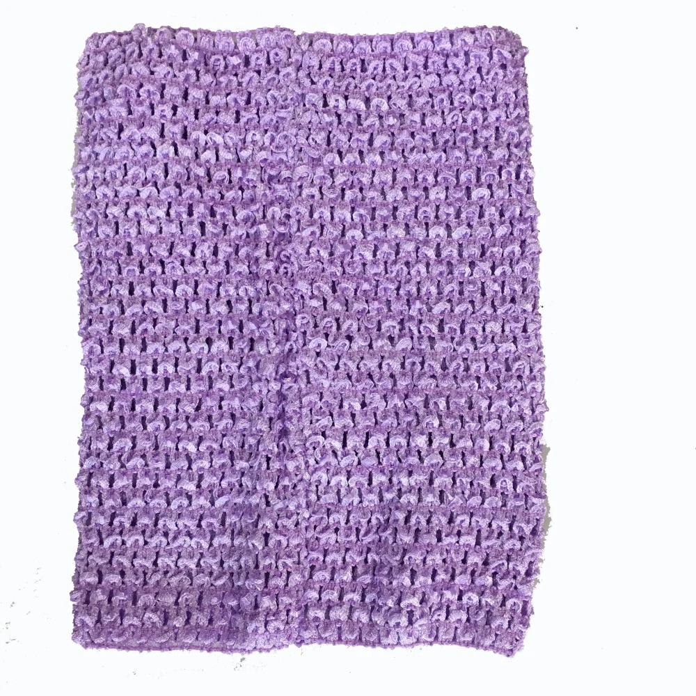 Цветные детские топы с юбкой-пачкой, 9 дюймов, 23x20 см, вязаный Корсет-футболки с вафельными нитками, эластичные Детские ободки, 20 шт./партия