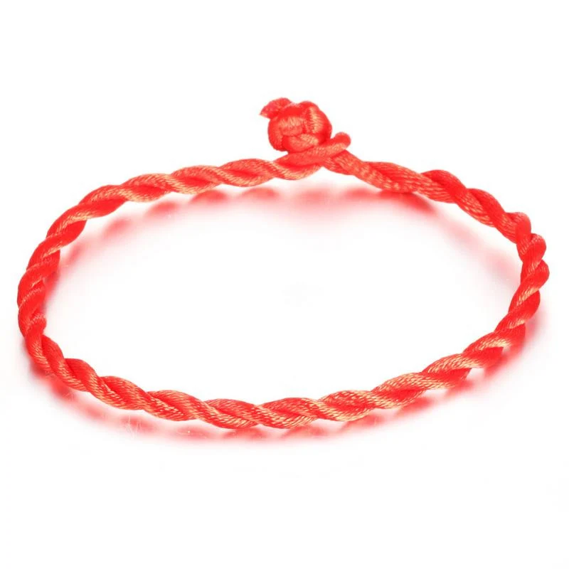 NIUYITID красный браслет из нитей для женщин Enfant браслет Femme Bracalete Tissu Girl string Charm Jewelry Прямая