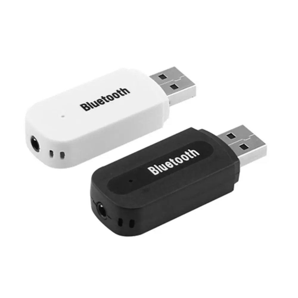 Беспроводной автомобильный USB адаптер 3 5 мм разъем AUX музыкальный стереоприемник