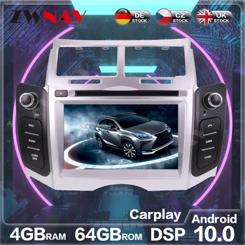 

Android 10 4GB+64GB Px6 Car GPS Navigation For Toyota Yaris 2005-2011 Auto Stereo Multimedia Player Radio Recorder Head Unit DSP