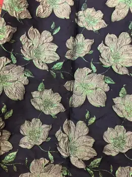 

New 5 Yard Embroidery net Fabric For Wedding SYJ-10409 High Quality